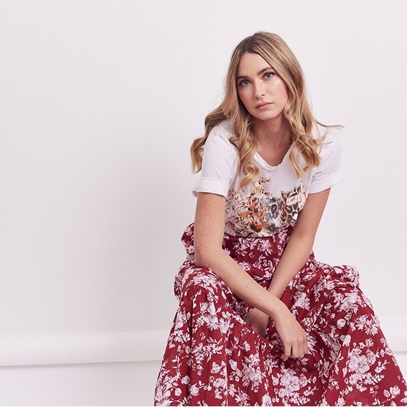 MLM Tiered Maxi Skirt - Picture 9 of 14